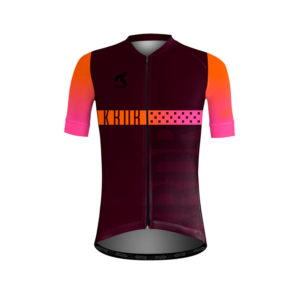Maillot Aero Fit Burgunfy Jelly
